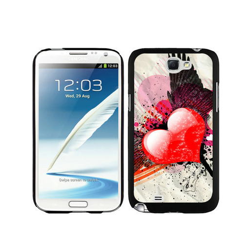 Valentine Love Samsung Galaxy Note 2 Cases DQB - Click Image to Close